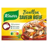 KNORR Bouillon en cubes saveur boeuf
