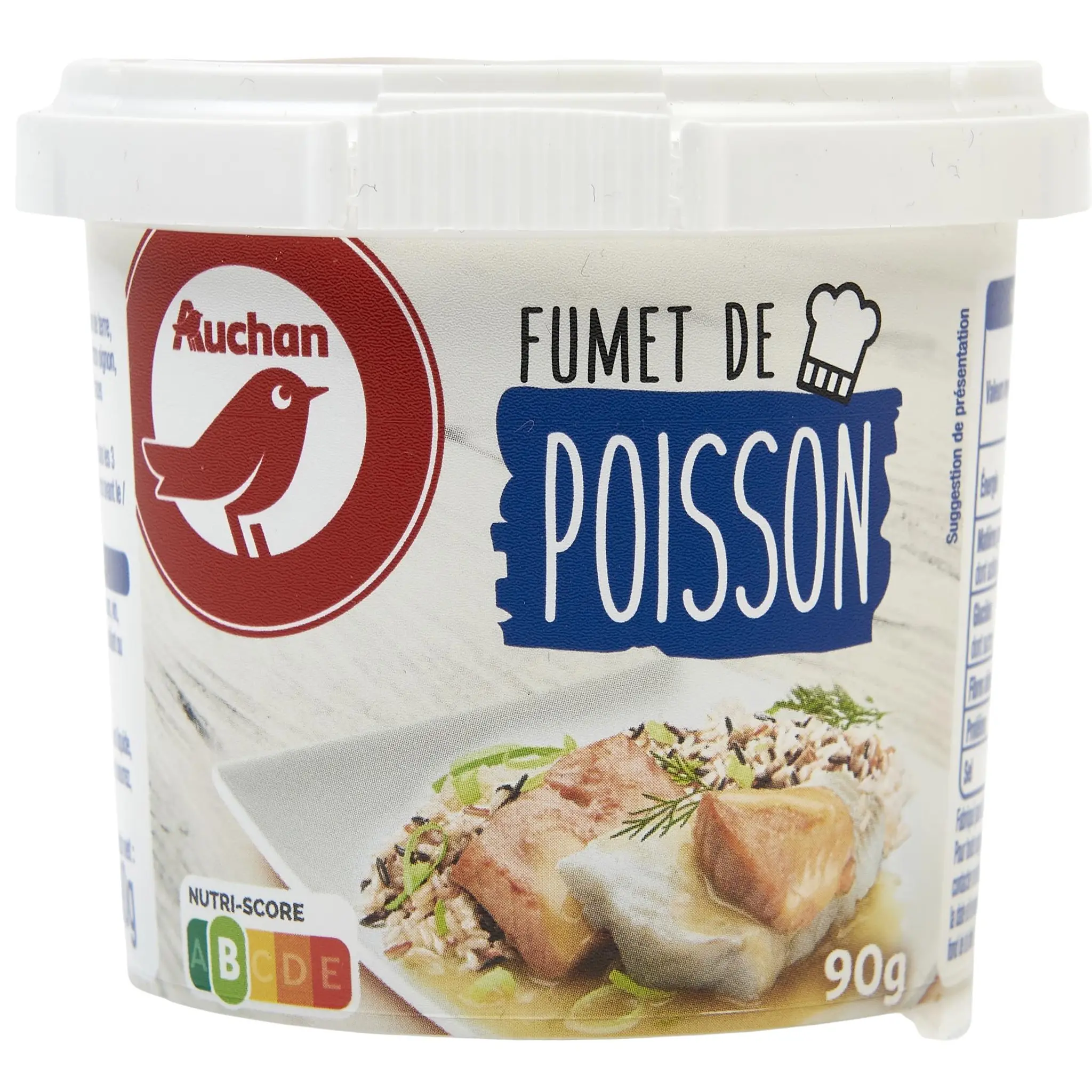 AUCHAN Fumet de poisson déshydraté avec bec verseur