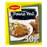 MAGGI Sauce poivre vert déshydratée sans conservateur fabriquée en France en sachet