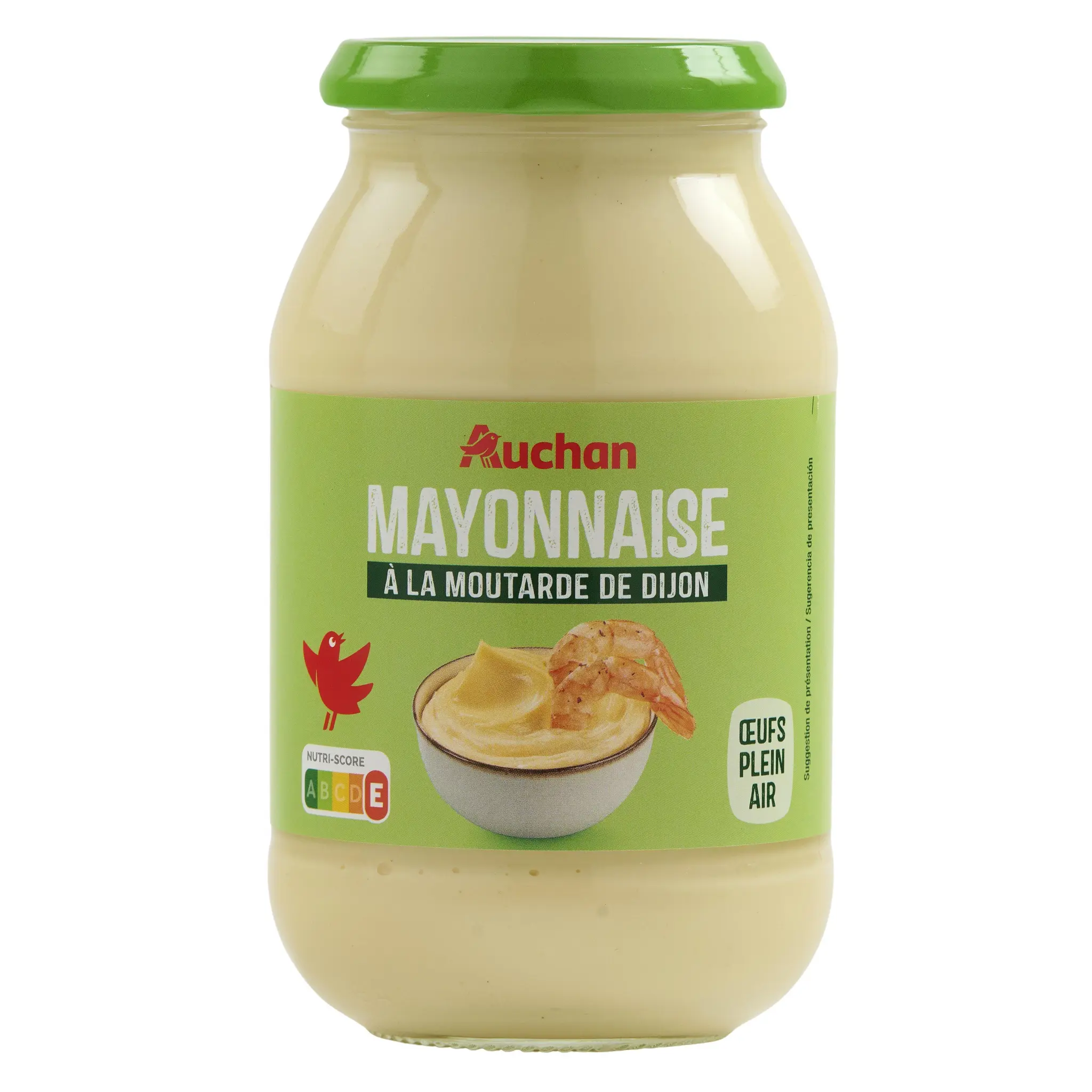 AUCHAN Mayonnaise à la moutarde de Dijon