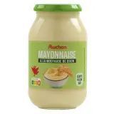 AUCHAN Mayonnaise à la moutarde de Dijon