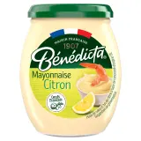 BENEDICTA Mayonnaise au citron bocal