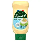 BENEDICTA Mayonnaise légère moins de matières grasses flacon souple