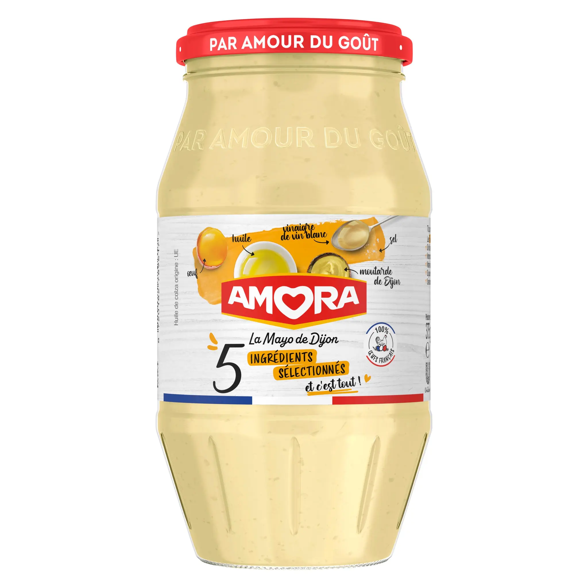 AMORA Mayonnaise de Dijon aux 5 ingrédients