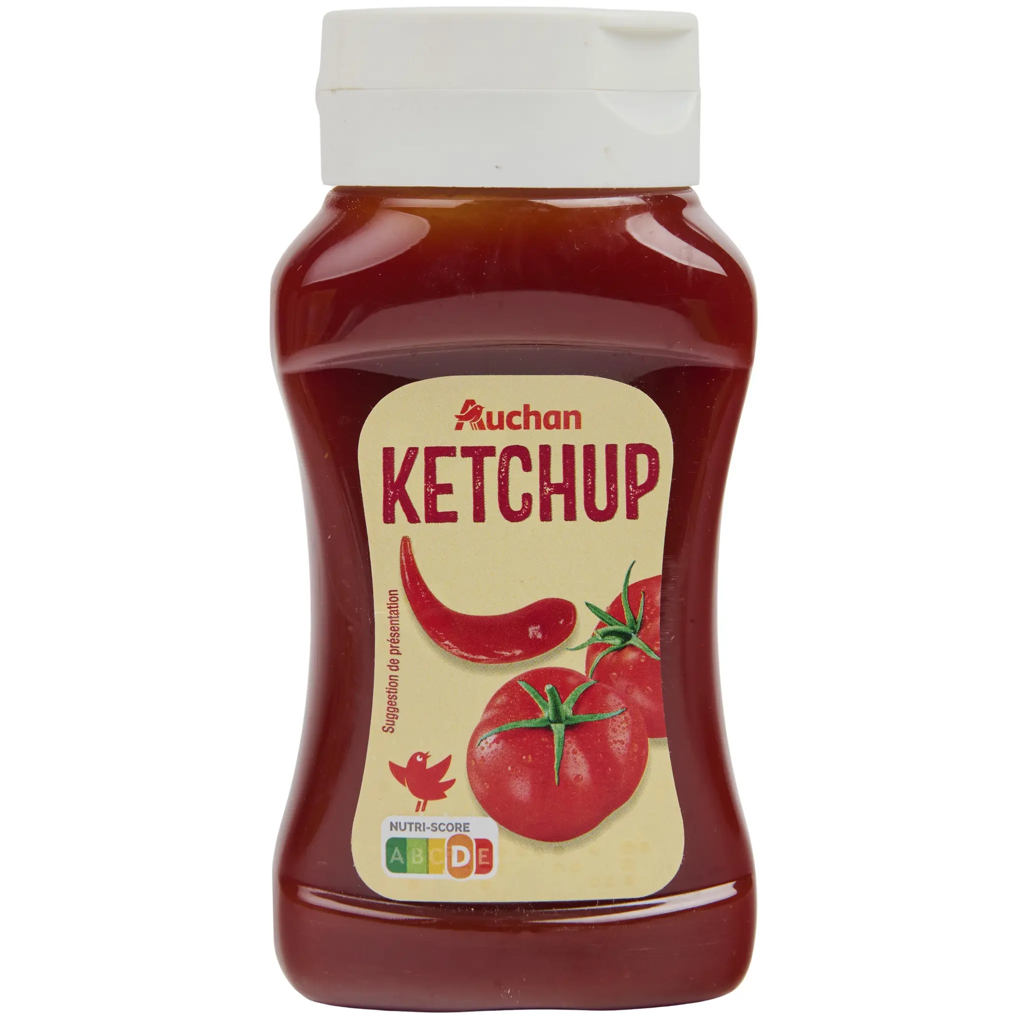 AUCHAN Ketchup nature flacon souple