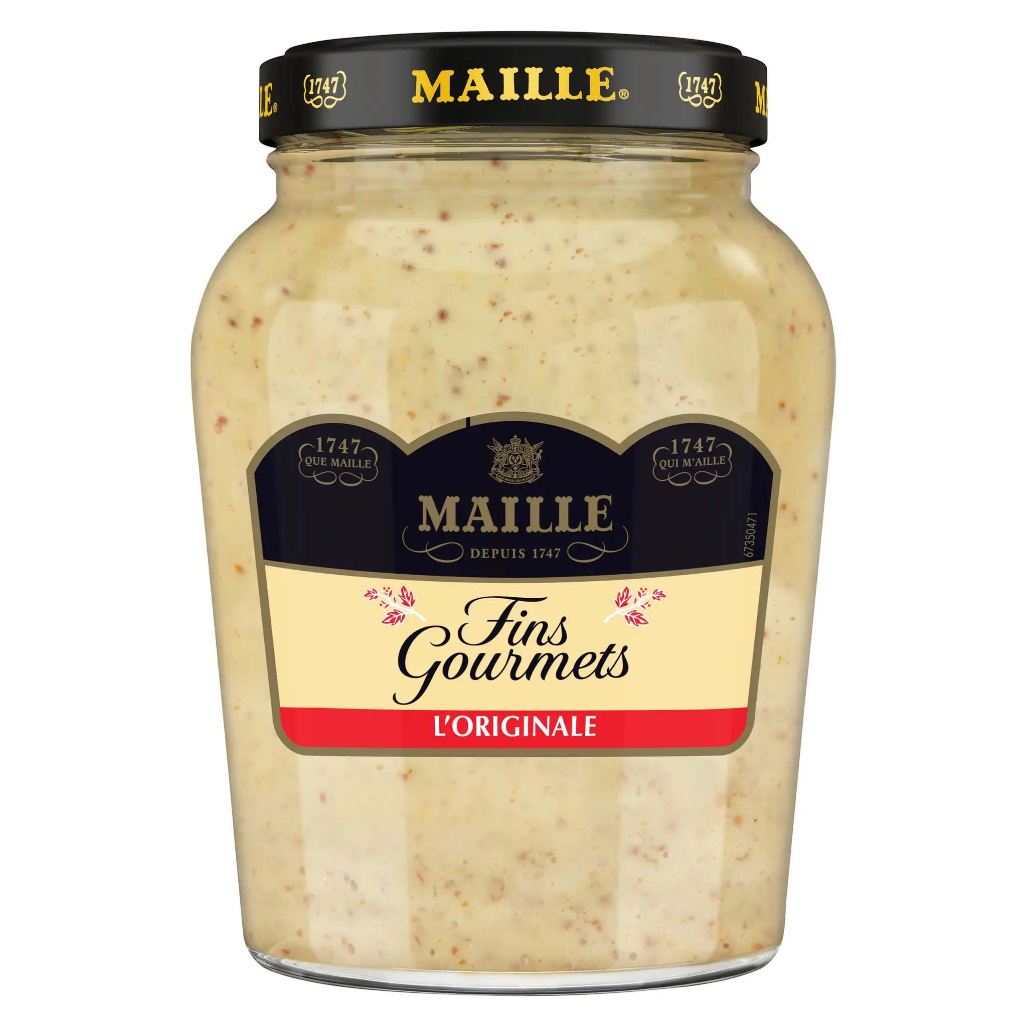 MAILLE Moutarde Fins Gourmets bocal