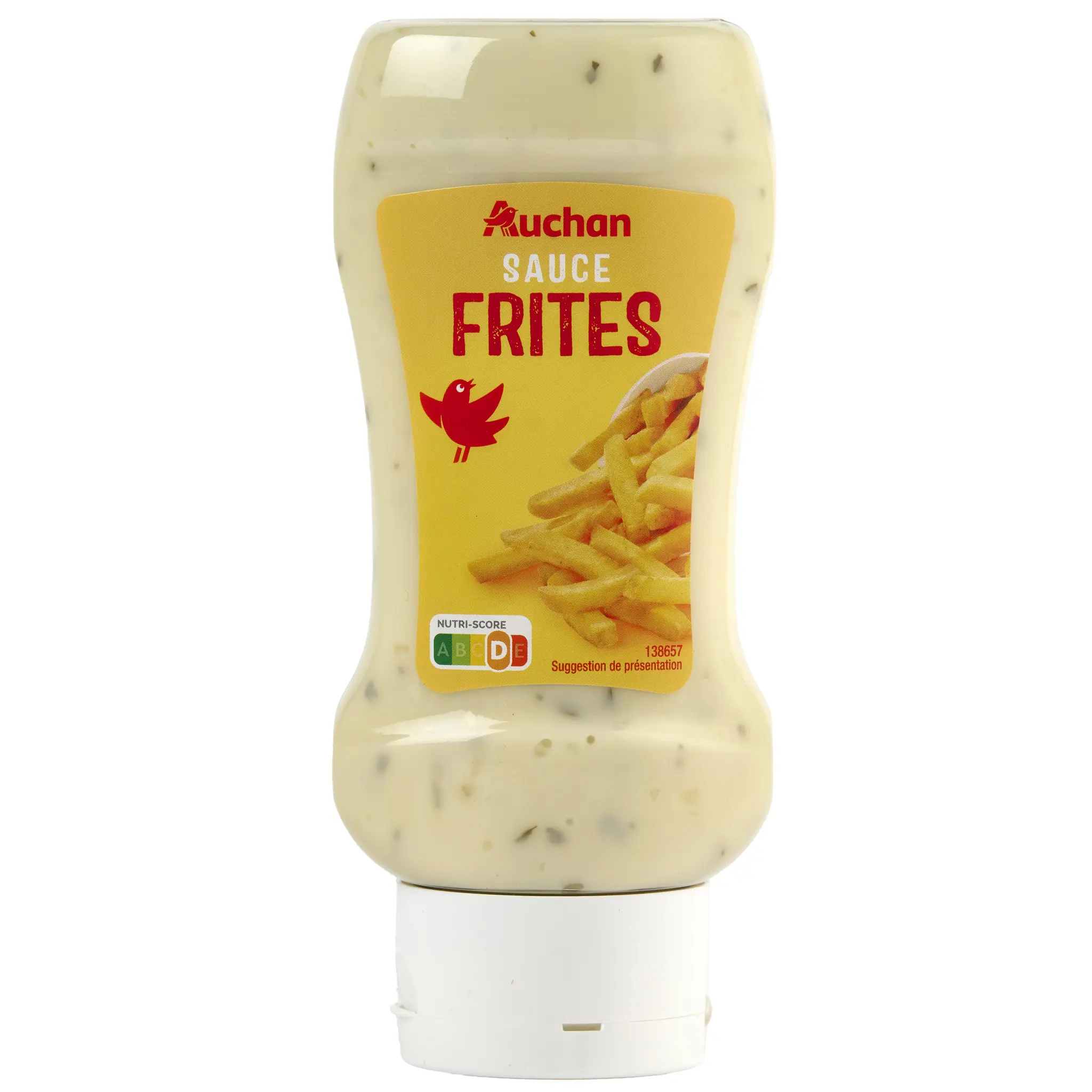 AUCHAN Sauce frites flacon souple