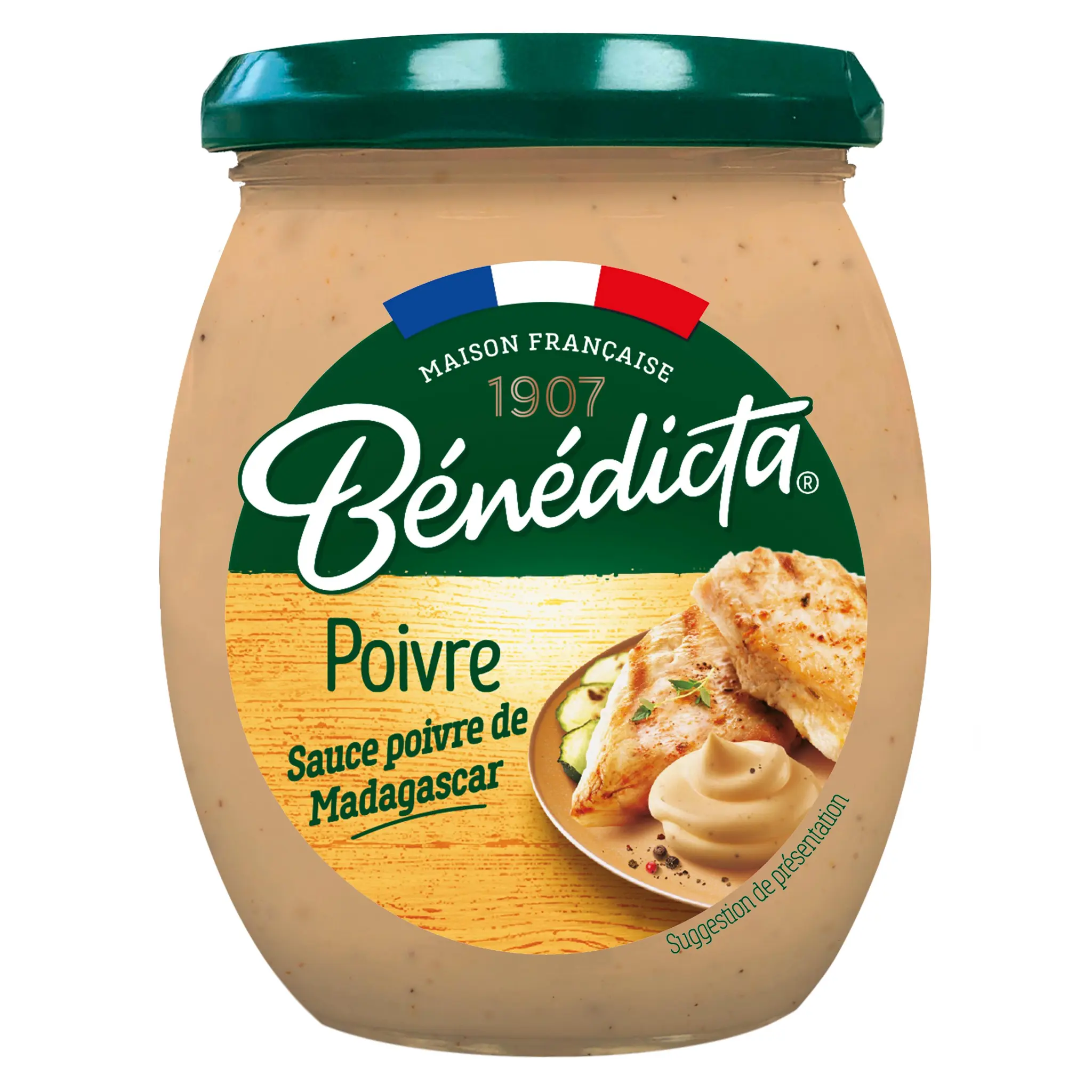 BENEDICTA Sauce au poivre de Madagascar en bocal