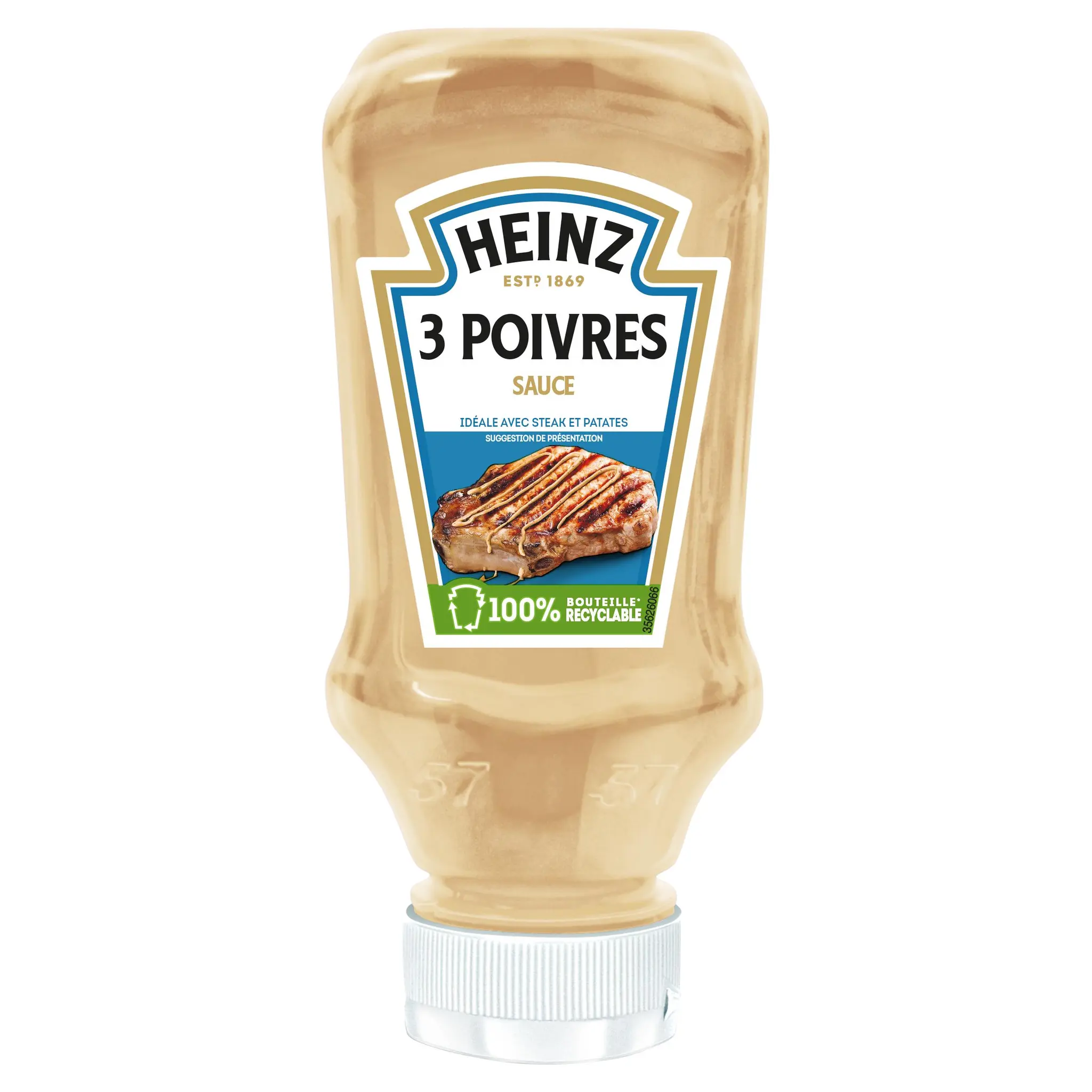 HEINZ Sauce 3 poivres flacon souple