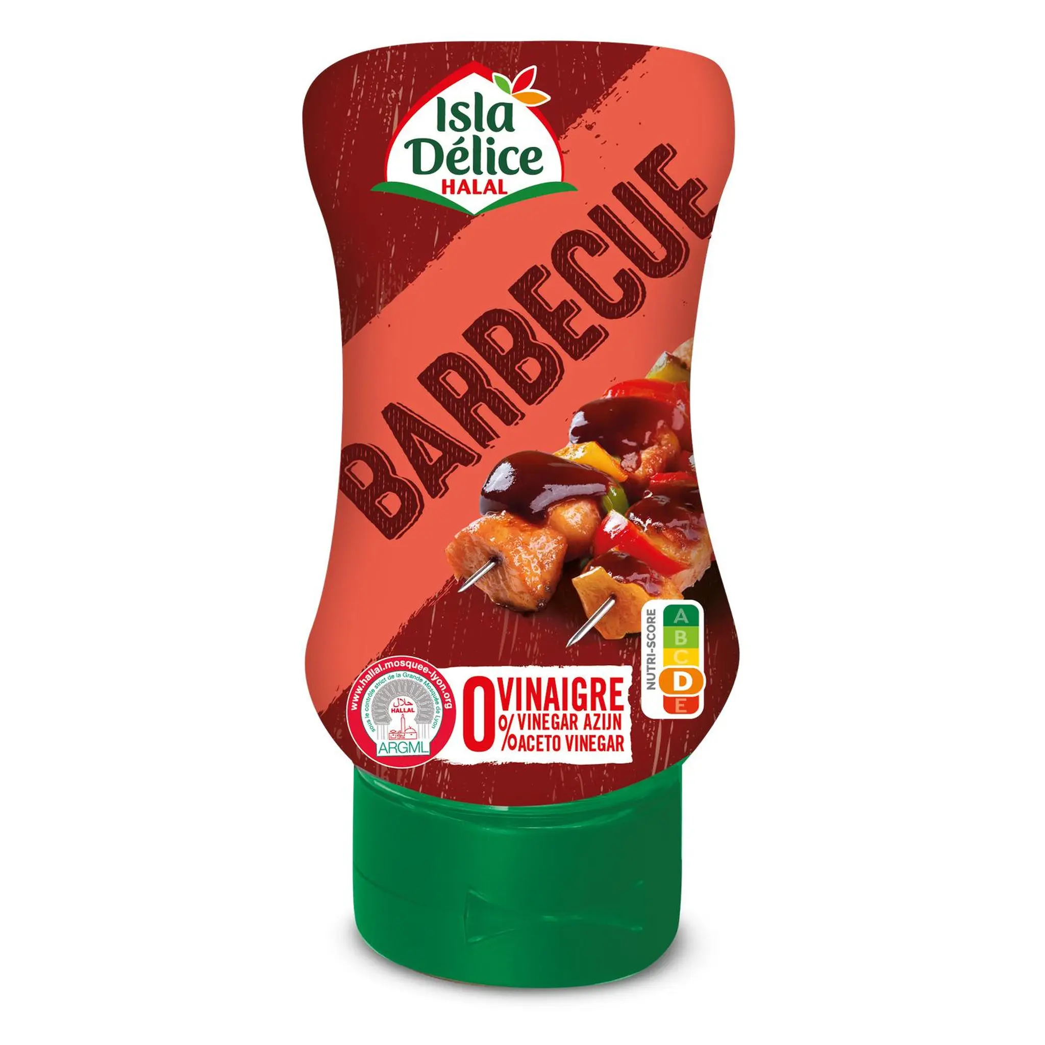 ISLA DELICE Sauce barbecue halal fumée sucrée halal