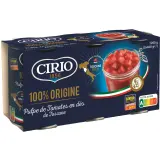 CIRIO Pulpe de tomates en dés de Toscane