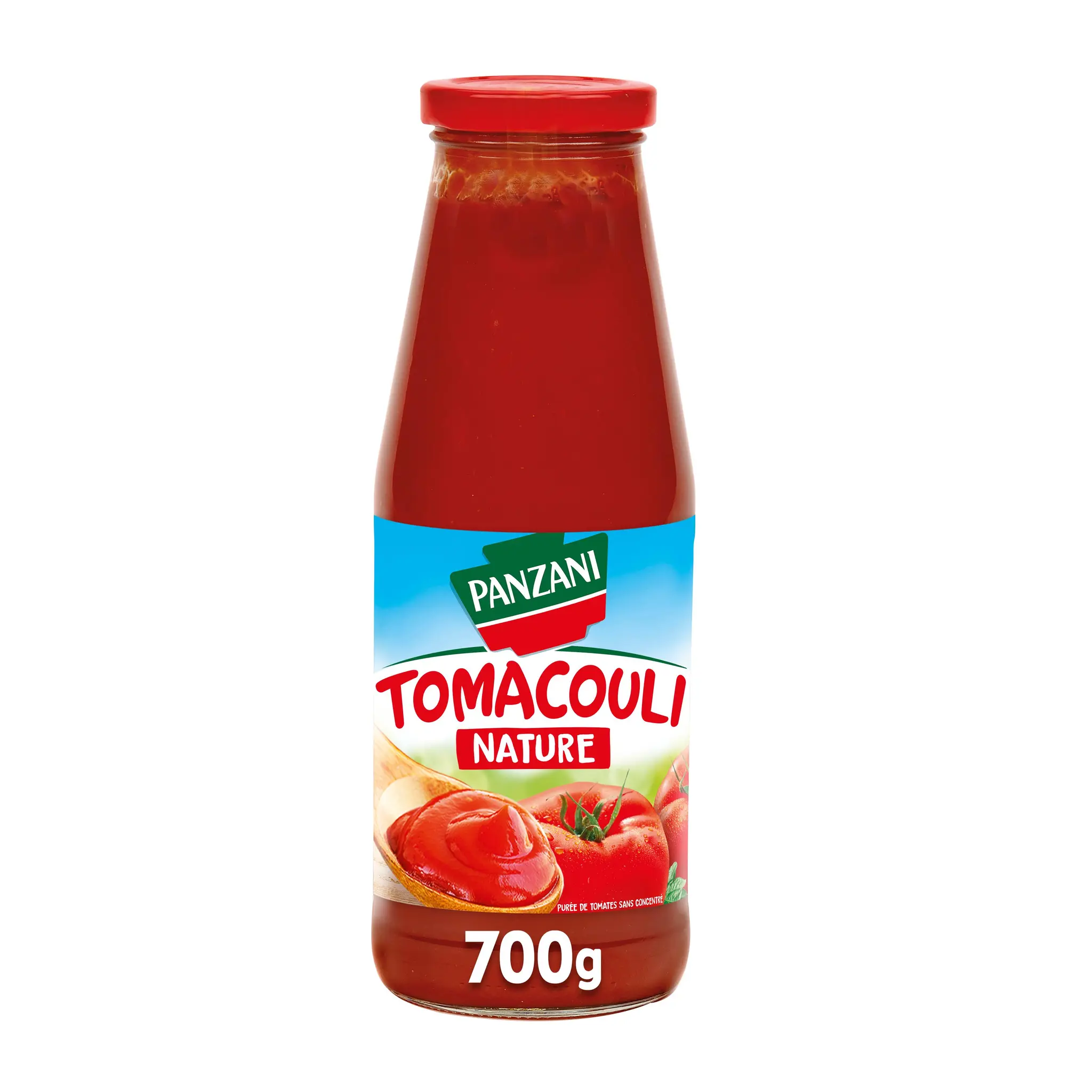 PANZANI Tomacouli purée de tomates fraîches nature