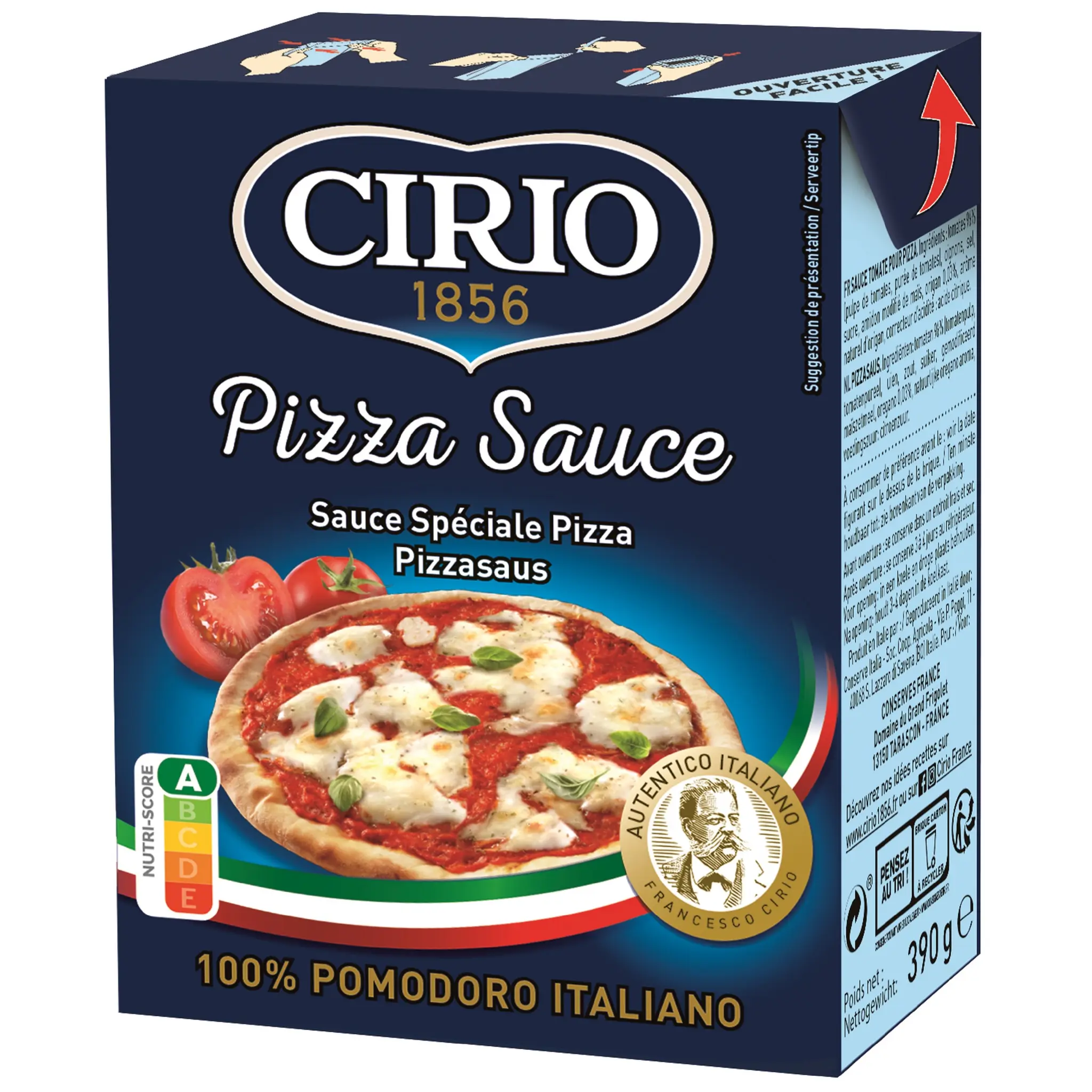 CIRIO Sauce spéciale pizza aux tomates italiennes