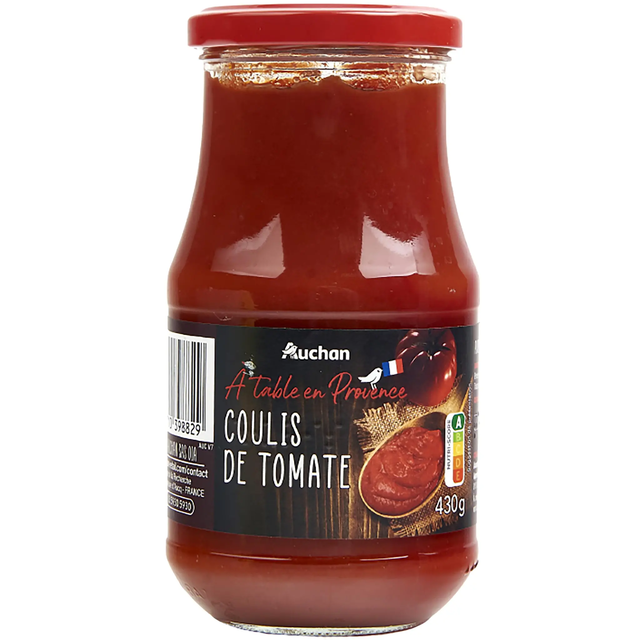 AUCHAN TERROIR Coulis de tomates