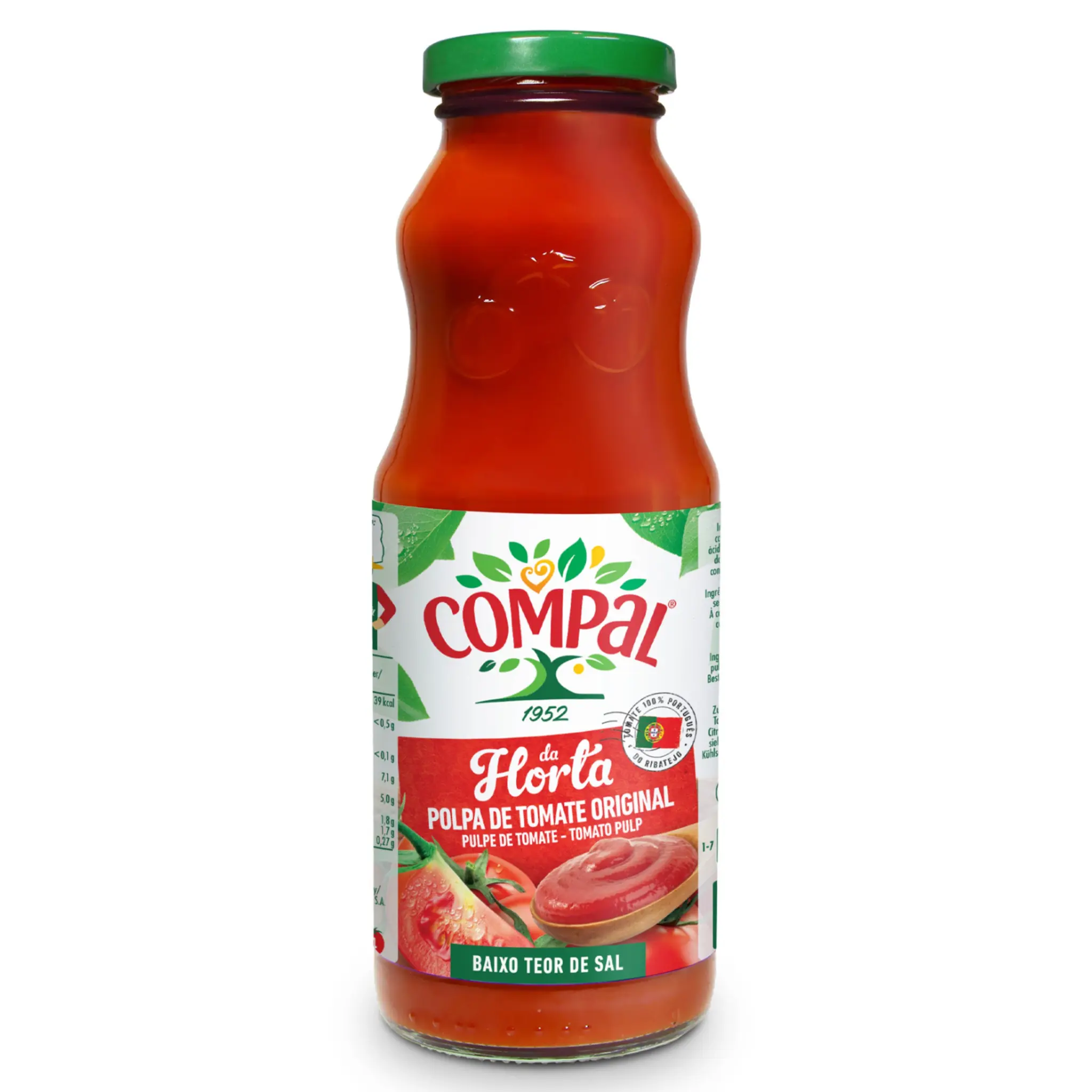 COMPAL Pulpe de tomate en bocal