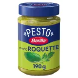 BARILLA Sauce pesto au basilic et roquette en bocal