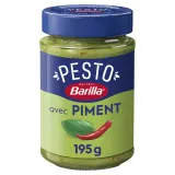 BARILLA Sauce pesto au basilic et piment en bocal
