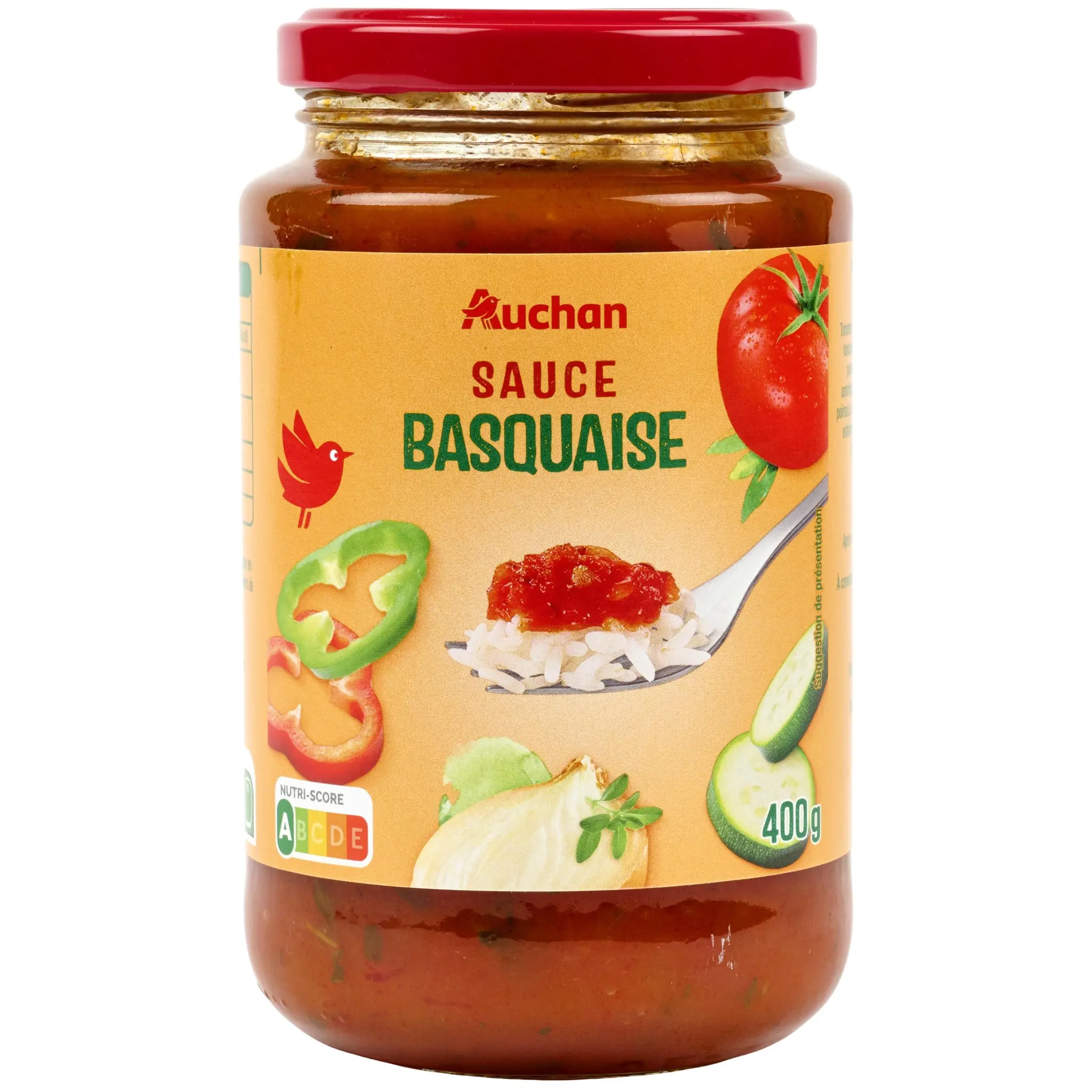 AUCHAN Sauce basquaise en bocal
