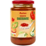 AUCHAN Sauce basquaise en bocal