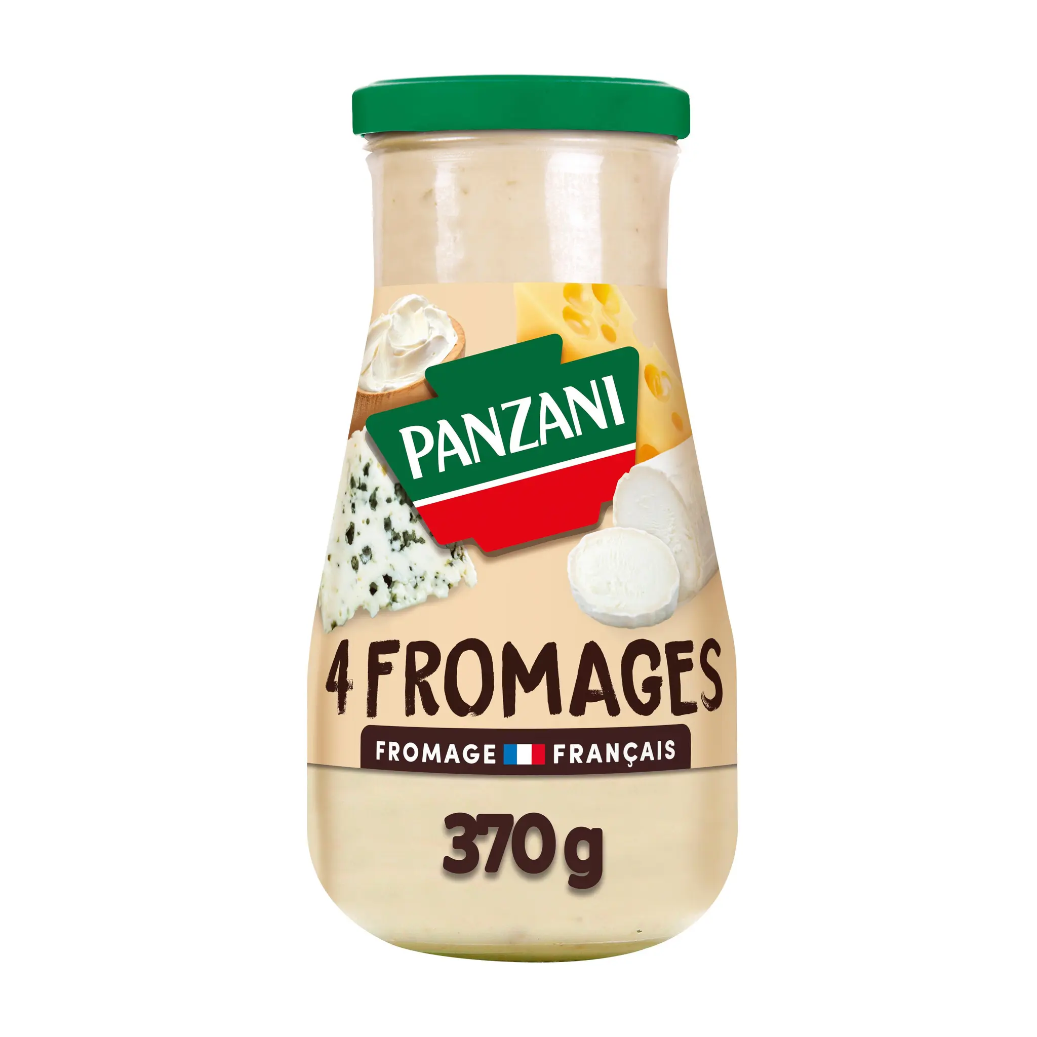 PANZANI Sauce 4 fromages bleu chèvre emmental et fromage frais