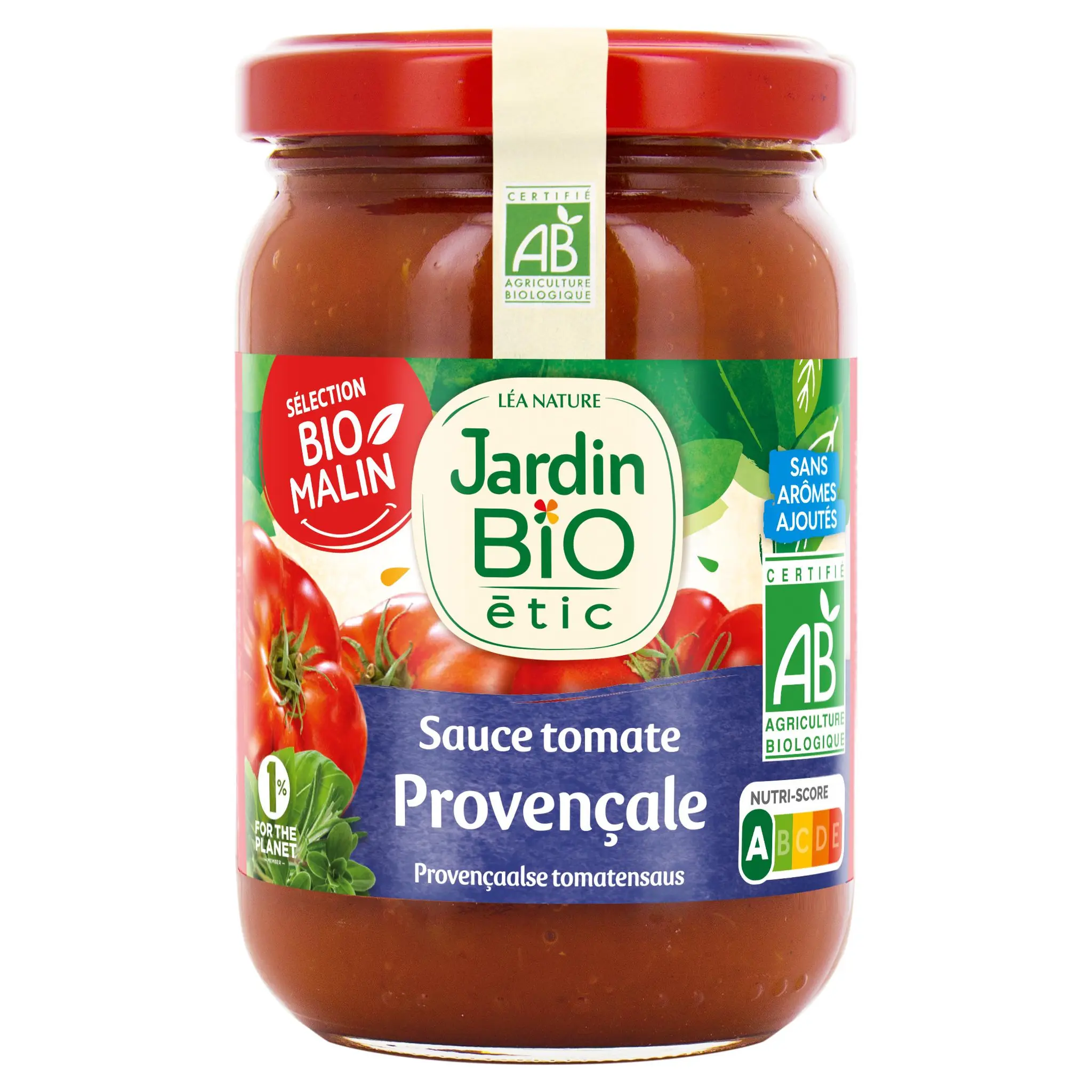 JARDIN BIO ETIC Sauce tomate provençale en bocal