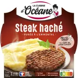 LA CUISINE D'OCEANE Steak haché et purée barquette 2 min micro-ondes