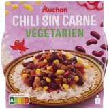 AUCHAN Chili sin carne végétarien