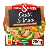 WILLIAM SAURIN Sauté de veau aux petits légumes et pointe de citron