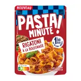LUSTUCRU Pasta minute! Rigatoni à la bolognaise sachet express