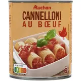 AUCHAN Cannelloni au boeuf