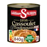 WILLIAM SAURIN Le cassoulet toulousain à la graisse de canard