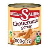 WILLIAM SAURIN Choucroute garnie sans colorant sans arôme artificiel