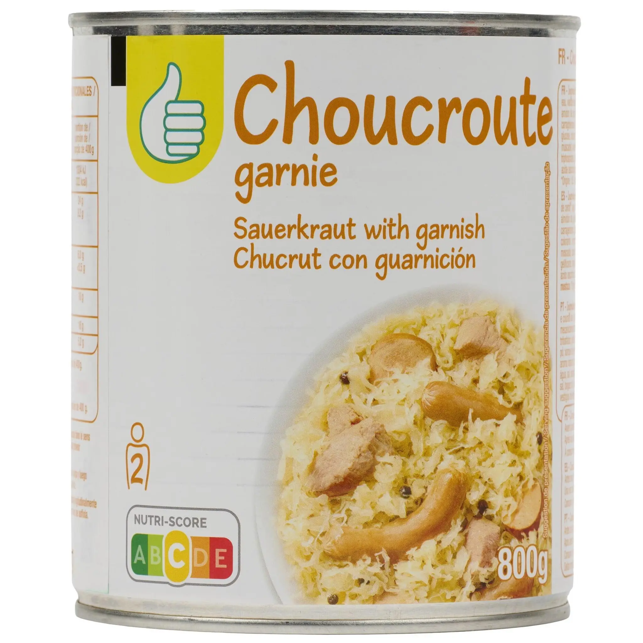 POUCE Choucroute garnie