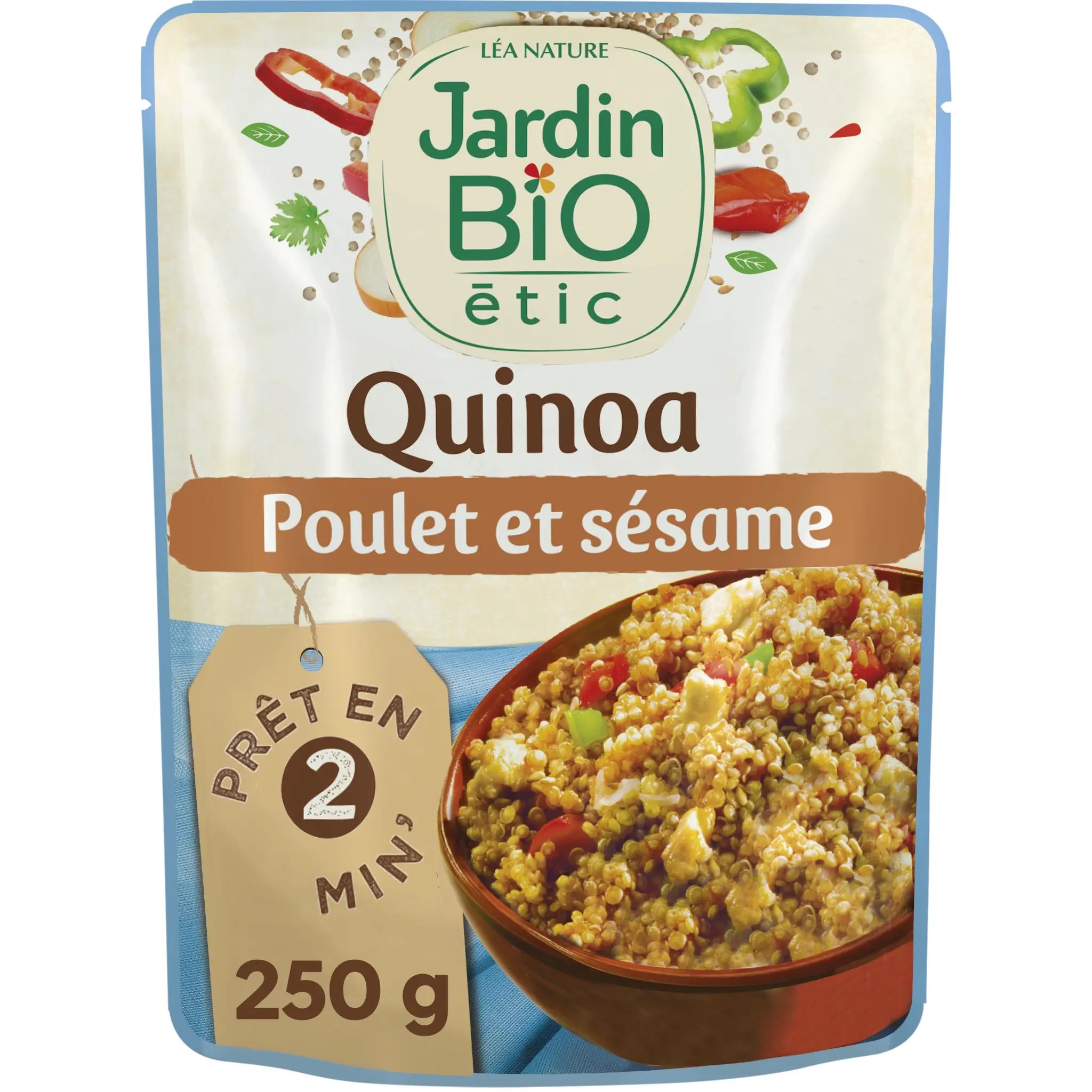 JARDIN BIO ETIC Quinoa poule et sésame sachet express