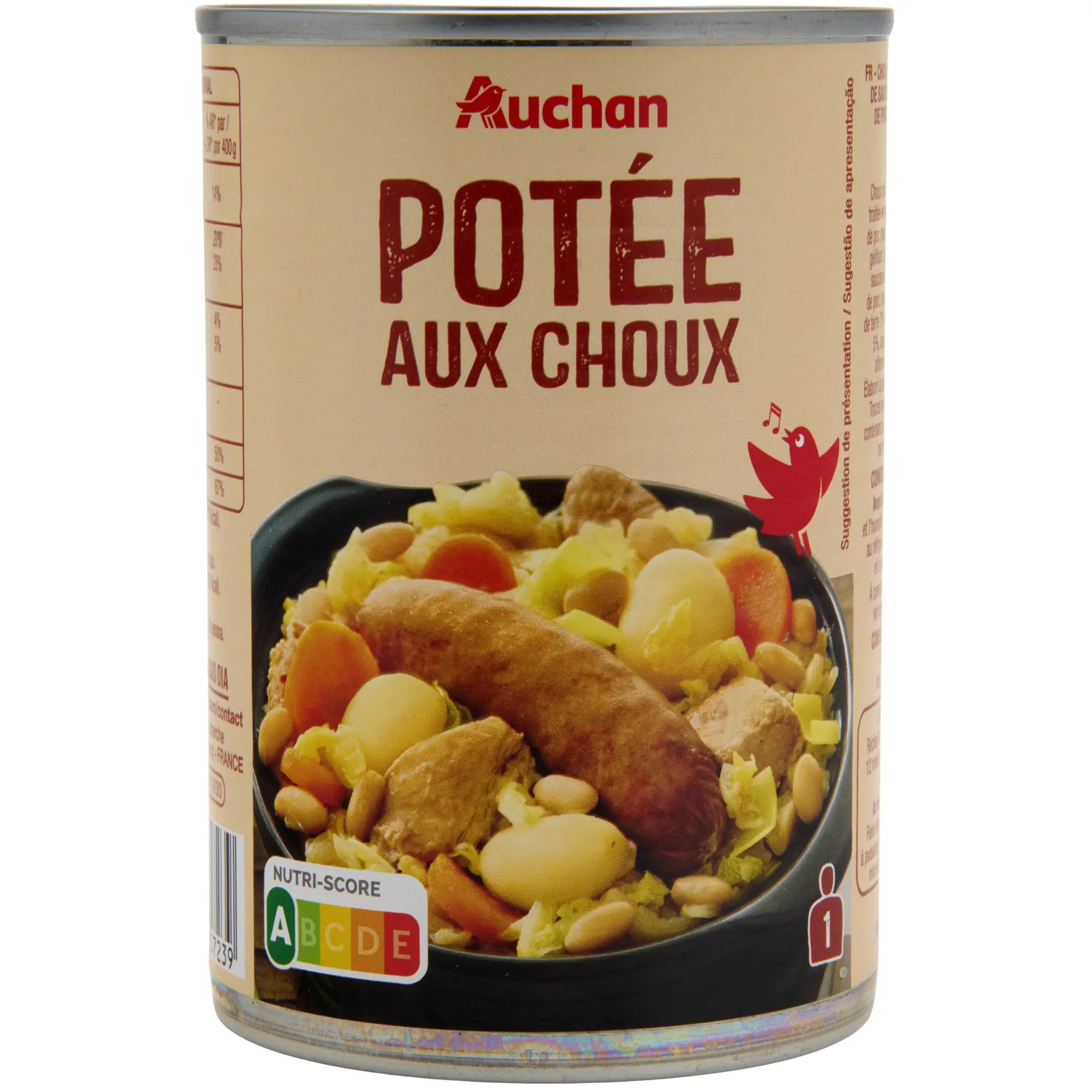 AUCHAN Potée aux choux
