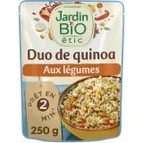 JARDIN BIO ETIC Duo de quinoa aux légumes sachet express