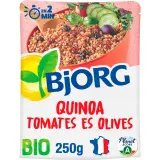 BJORG Quinoa tomates et olives bio veggie sachet express