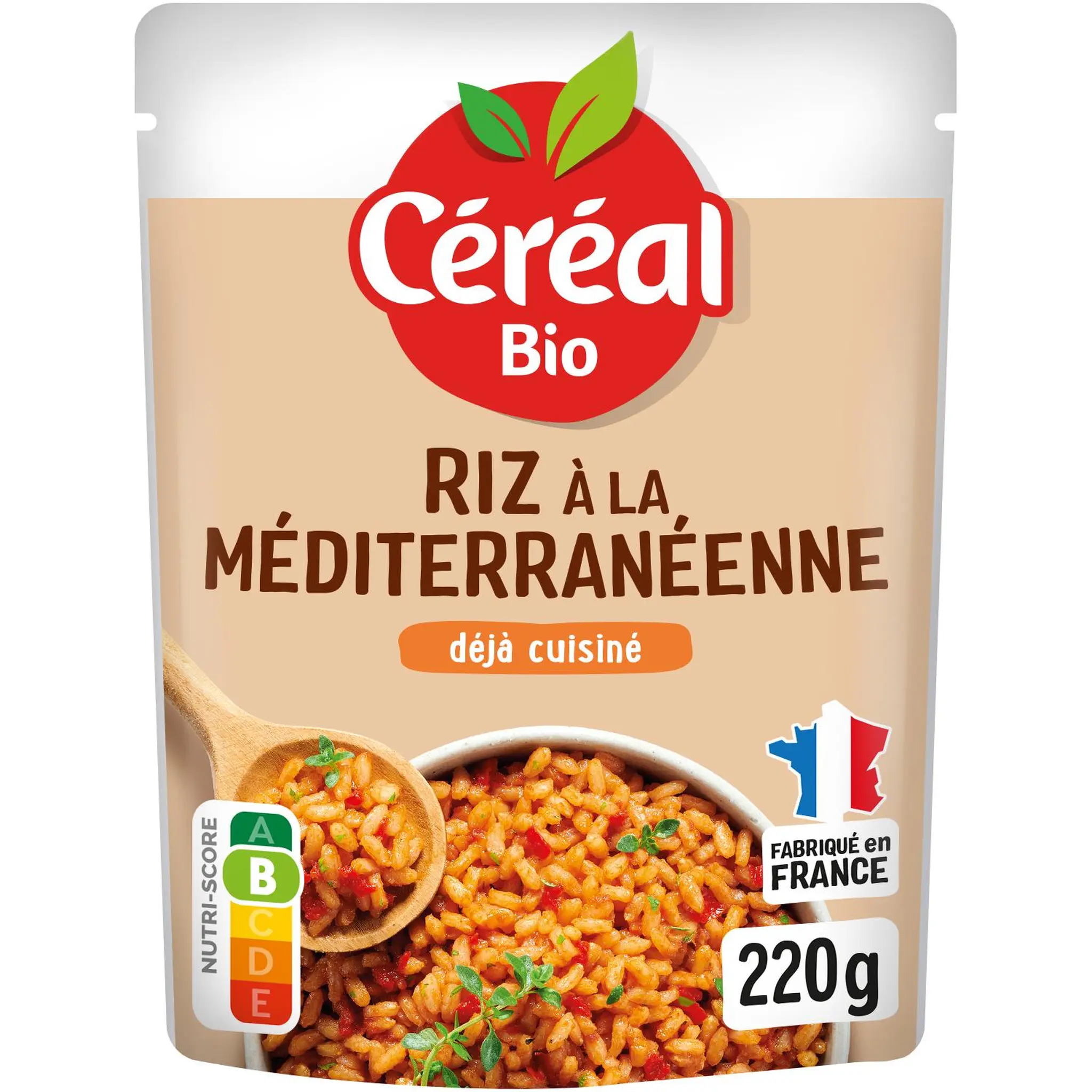 CÉRÉAL BIO Riz à la méditerranéenne sachet express