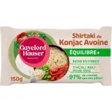GAYELORD HAUSER Shirataki de Konjac avec touche d'Avoine