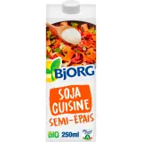 BJORG Soja cuisine semi-épais bio