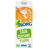 BJORG Soja cuisine fluide bio pauvre en sel