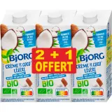 BJORG Crème coco légère 3*20cl bio