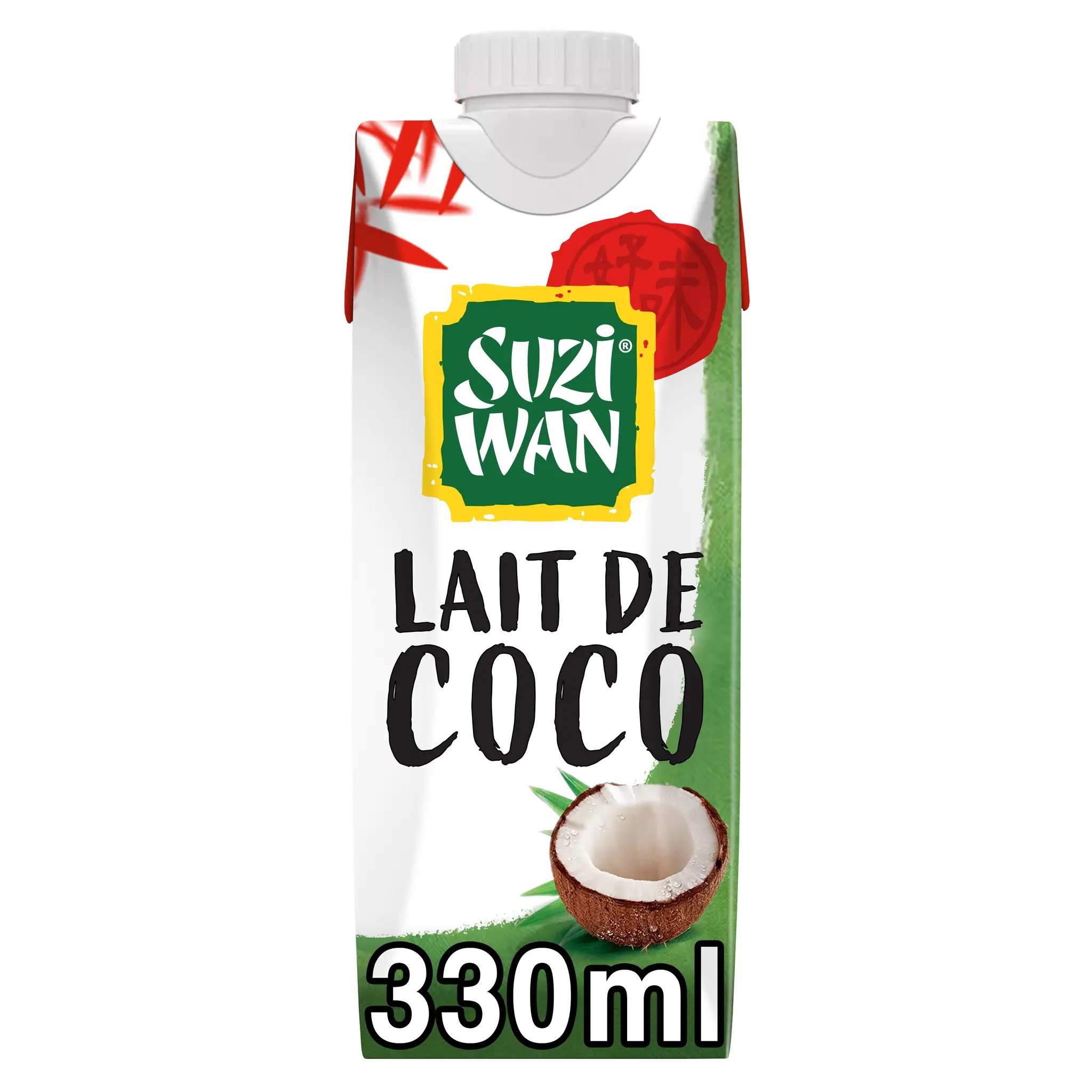 SUZI WAN Lait de coco brique refermable
