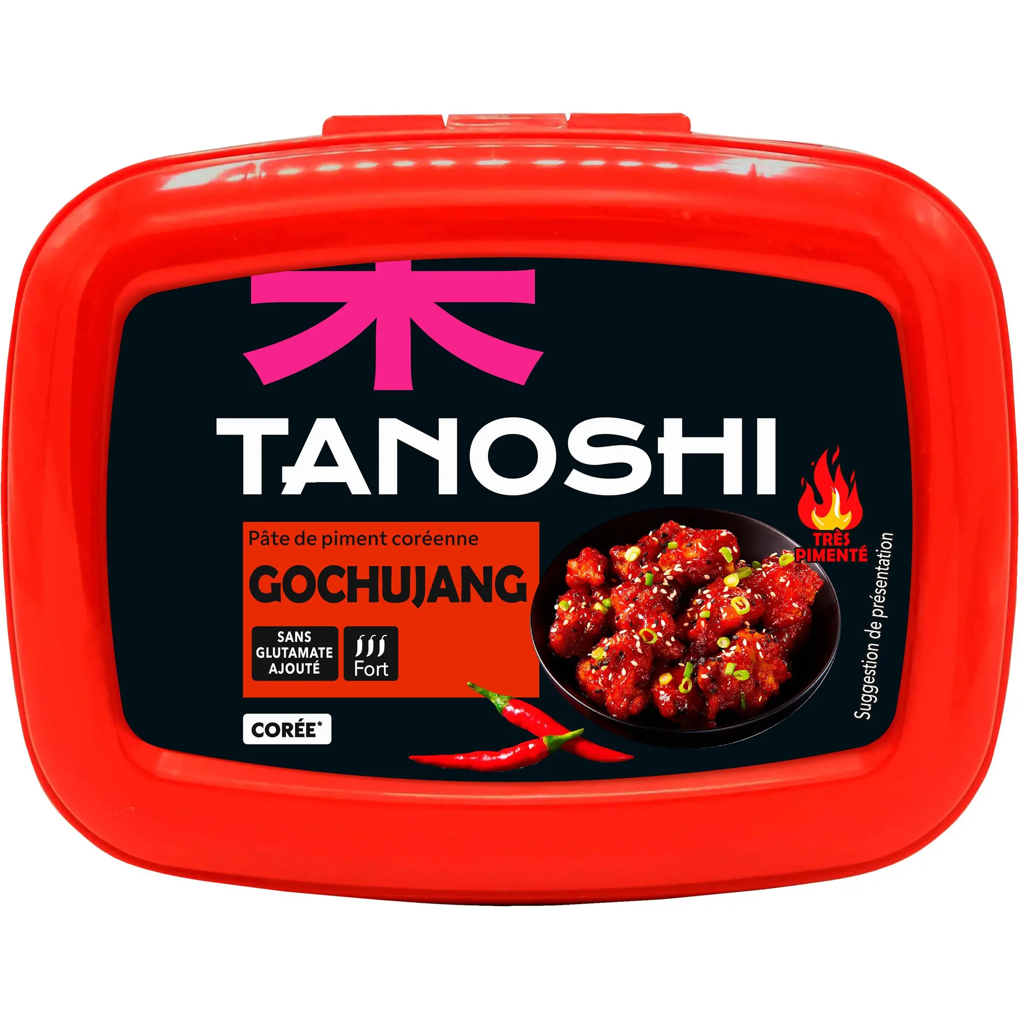 TANOSHI Pâte de piment coréenne relevée