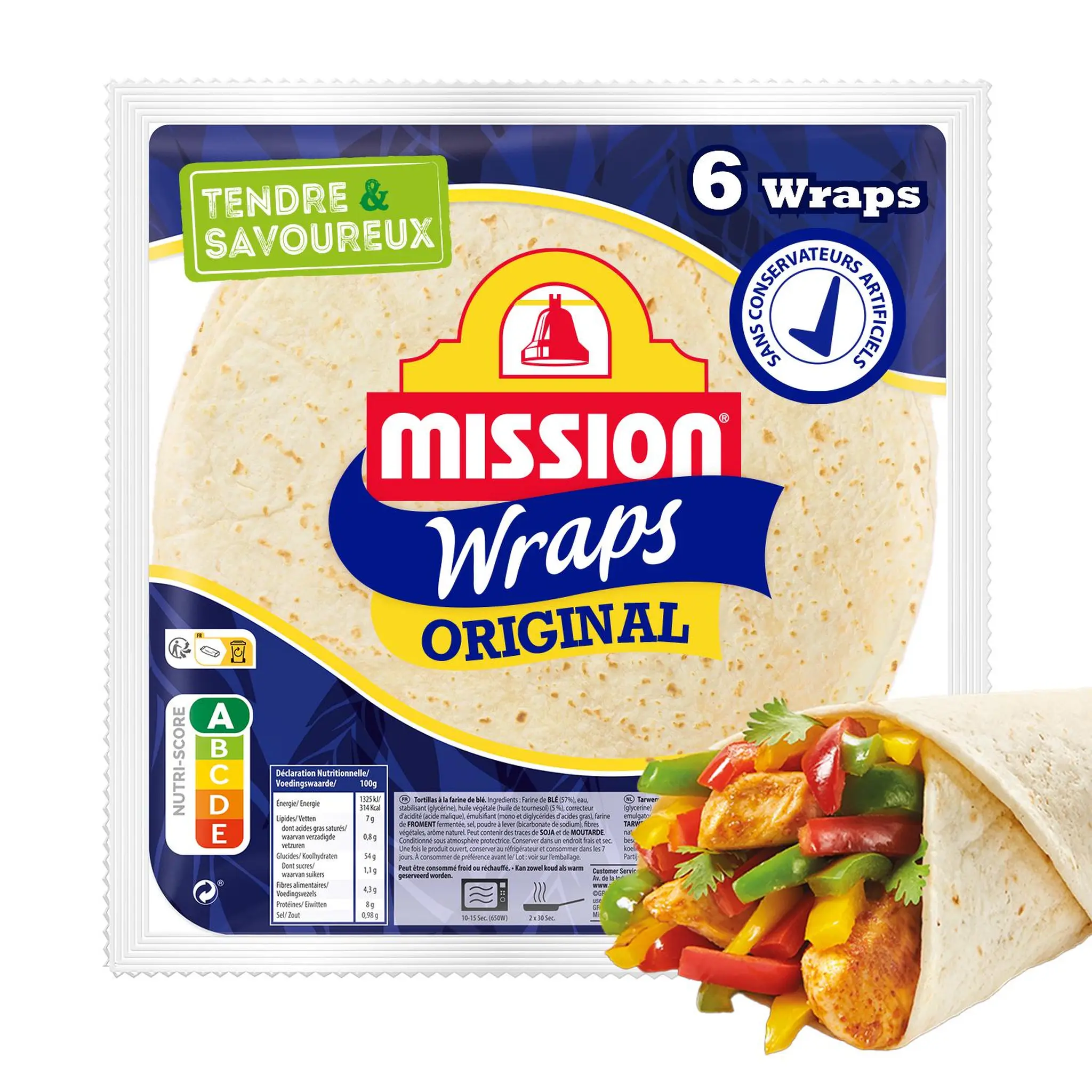 MISSION Wraps nature