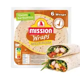 MISSION Wraps multigrains aux graines de lin