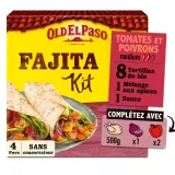 OLD EL PASO Kit fajitas tomates poivrons
