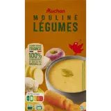 AUCHAN Soupe moulinée de légumes