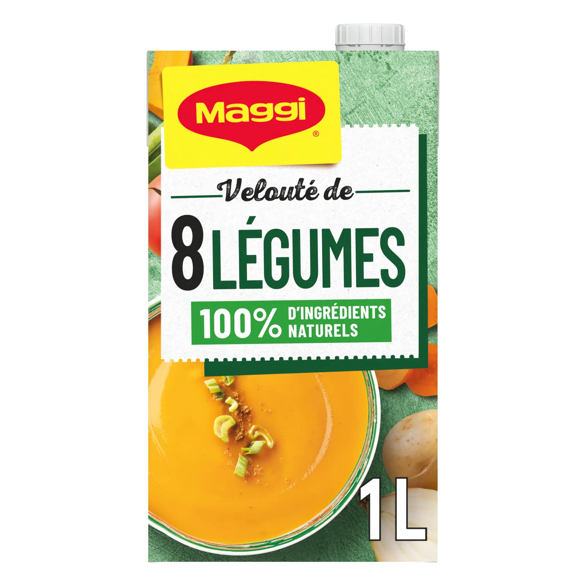 MAGGI Soupe veloutée liquide aux 8 légumes
