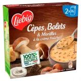 LIEBIG Soupe délice forestier cèpes bolets et morilles à la crème fraîche